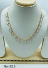 Rose Gold AD Combo Tanmaniya Chain Catalog
